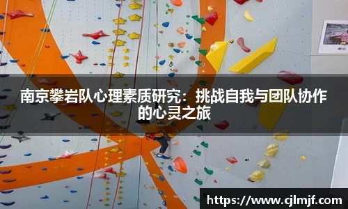 南京攀岩队心理素质研究：挑战自我与团队协作的心灵之旅